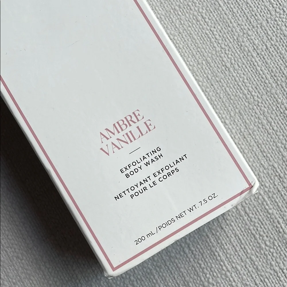 Laura Mercier Ambre Vanille Exfoliating Body Wash 7.5 oz.